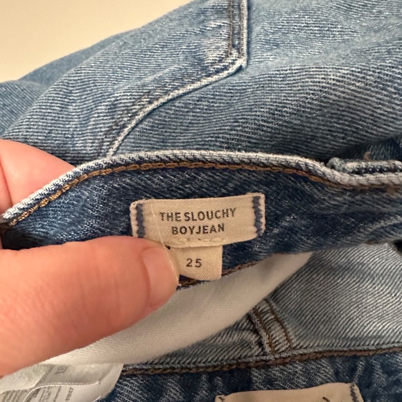 Madewell The Slouchy Boy Jean in 100% Cotton | Size 25 - Picture 7 of 11